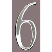 Mailbox Accessories Mailbox Accessories SS2-Number 6 Stnls Steel Address Numbers Size - 2  Number - 6-Stainless Steel SS2-Number 6
